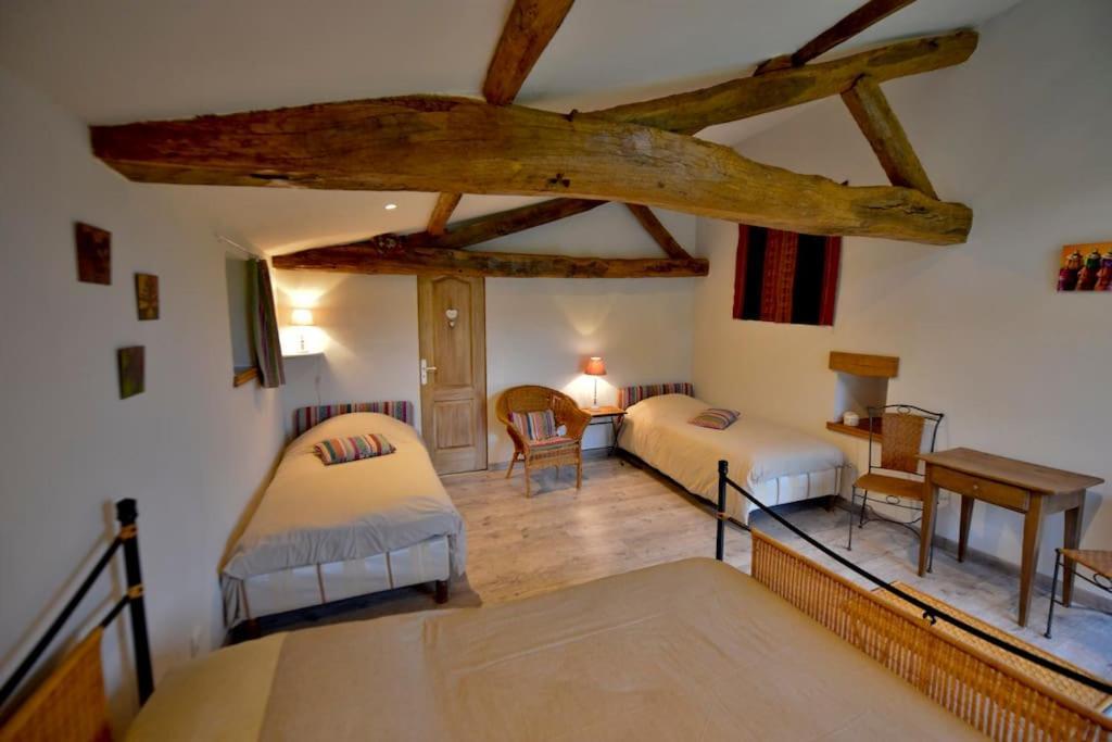 La Pommeraie-sur-Sèvre La Frapperie Bed & Breakfast エクステリア 写真